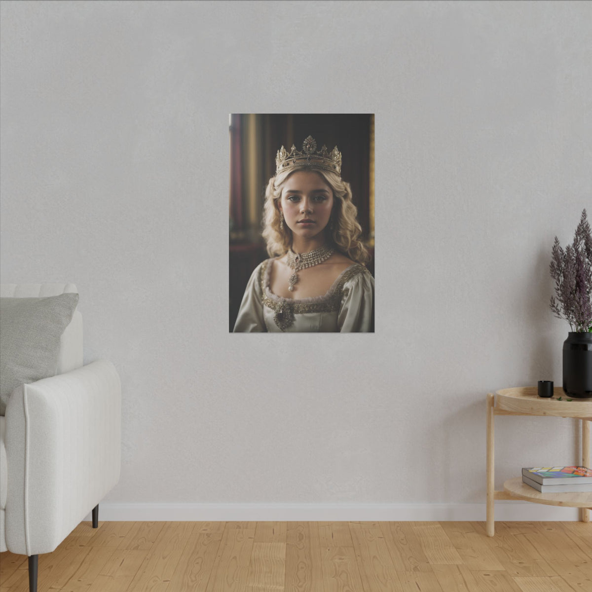Young Princess | Custom Portrait with Your Photos