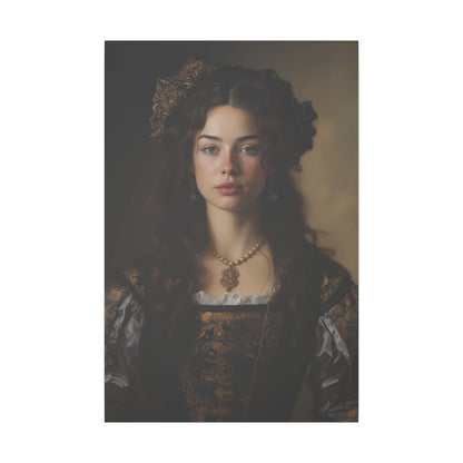 Princess Elegance | Custom Portrait with Your Photos