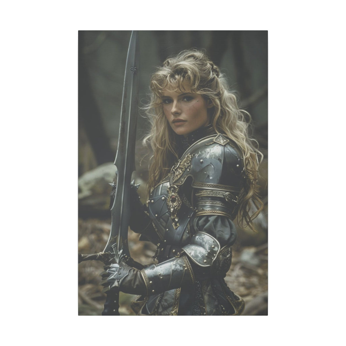 Fierce Warrior | Custom Portrait with Your Photos