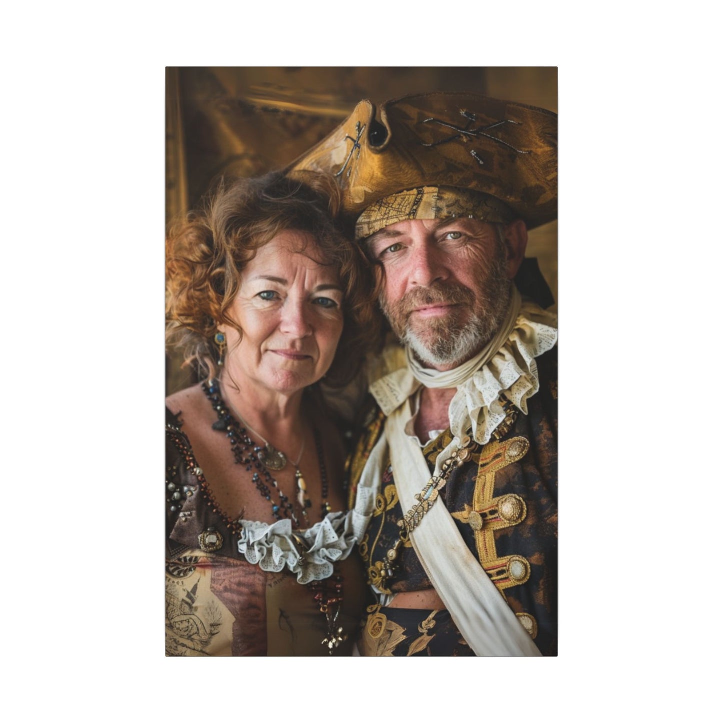 Golden Pirates | Custom Portrait with Your Photos