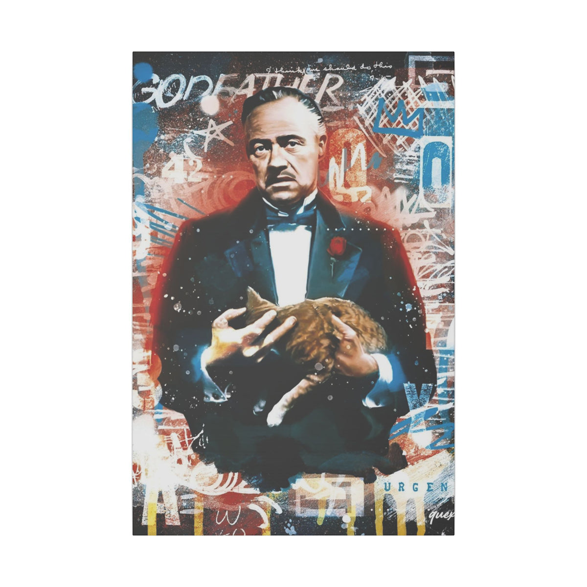 Mafia Boss Portrait | Custom Portrait with Your Photos