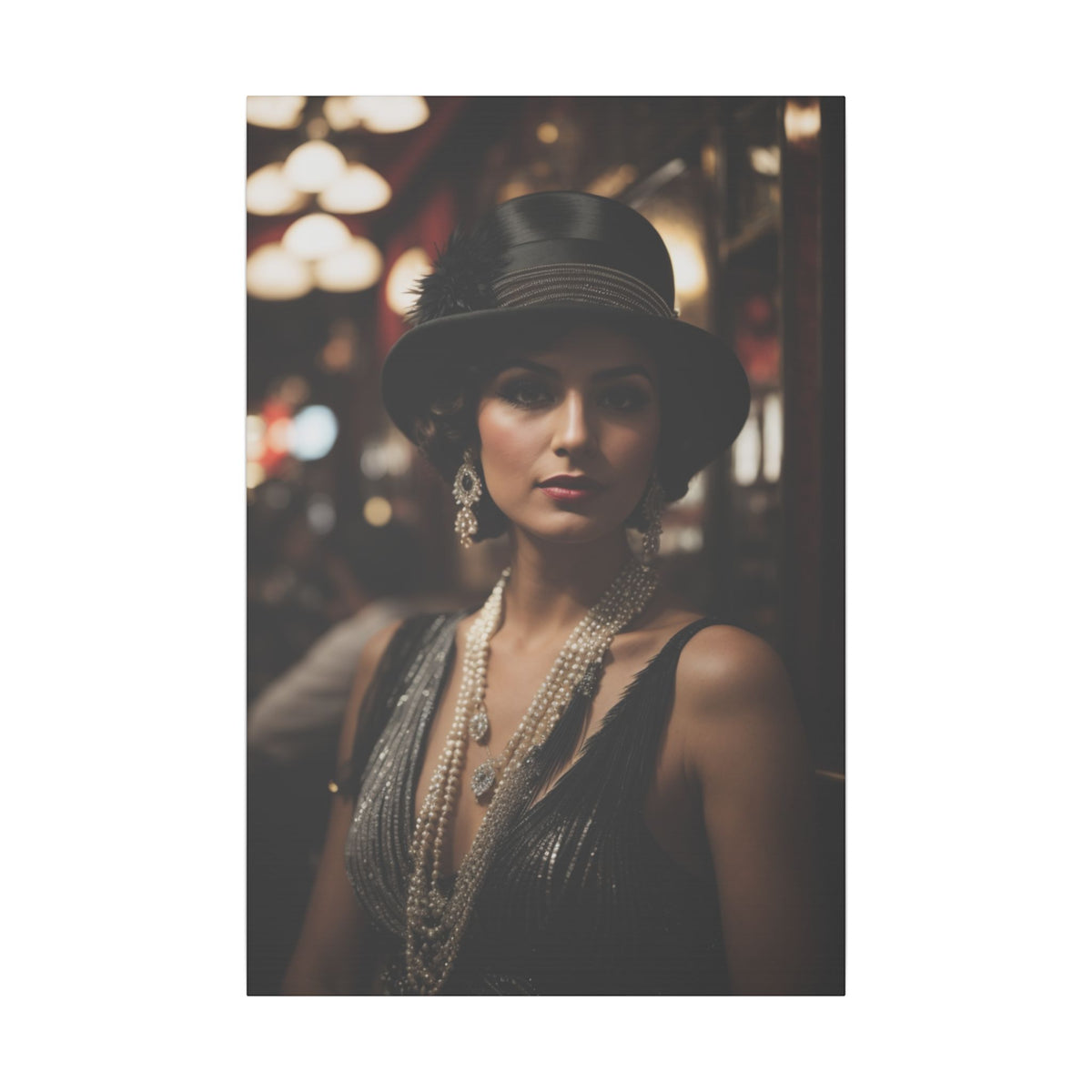The Gatsby Lady | Custom Portrait with Your Photos