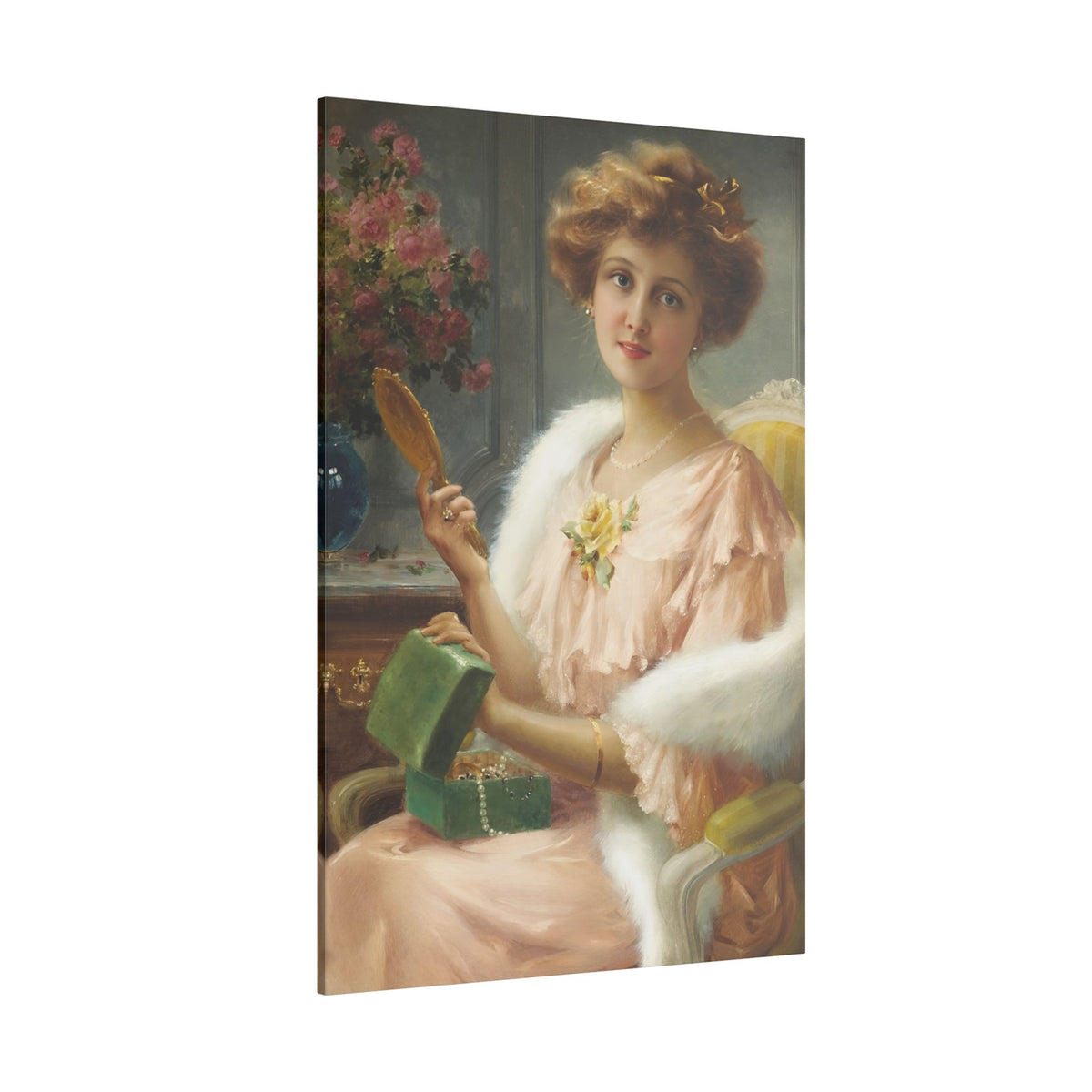 Vintage Elegance | Custom Portrait with Your Photos