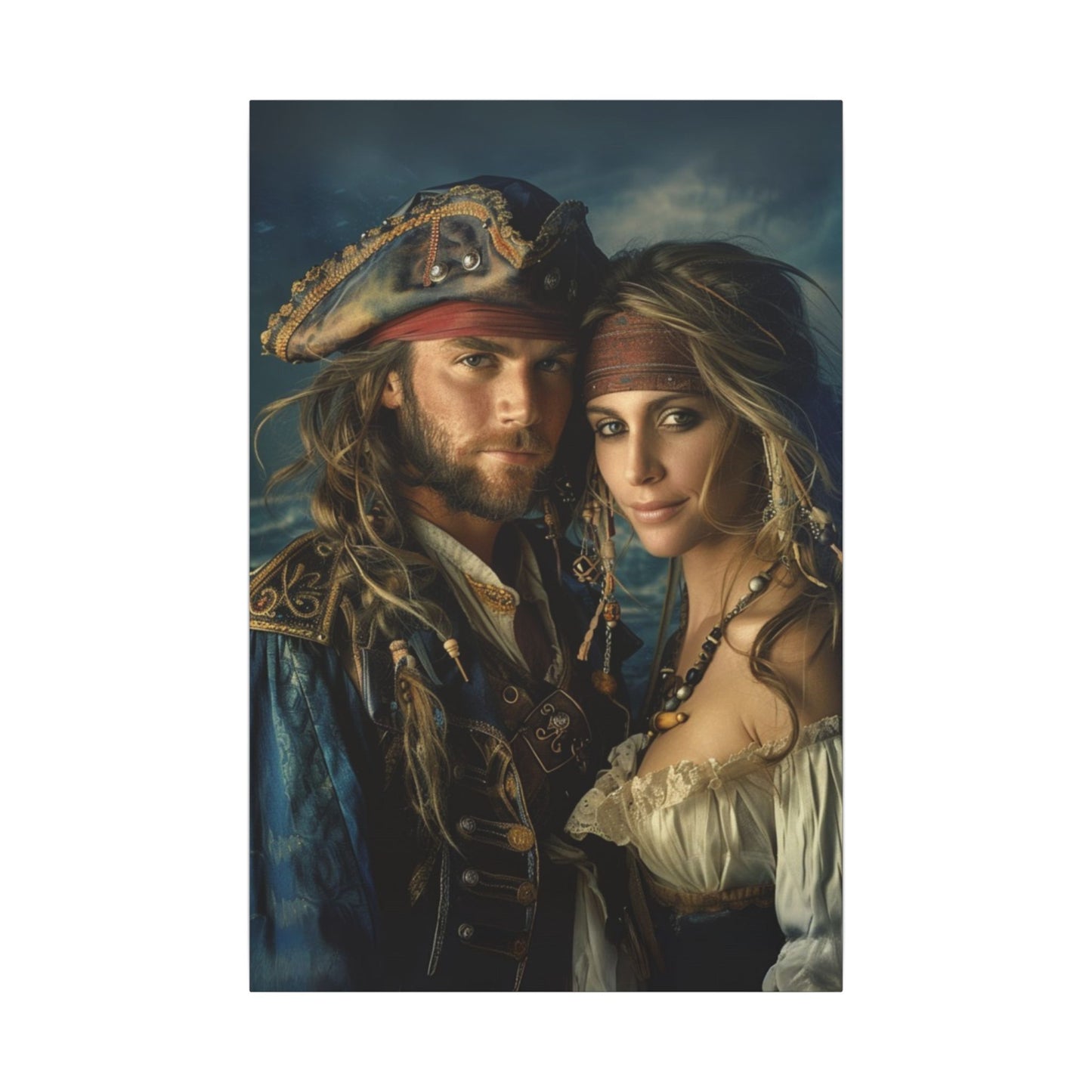 Pirate Duo | Custom Portrait with Your Photos