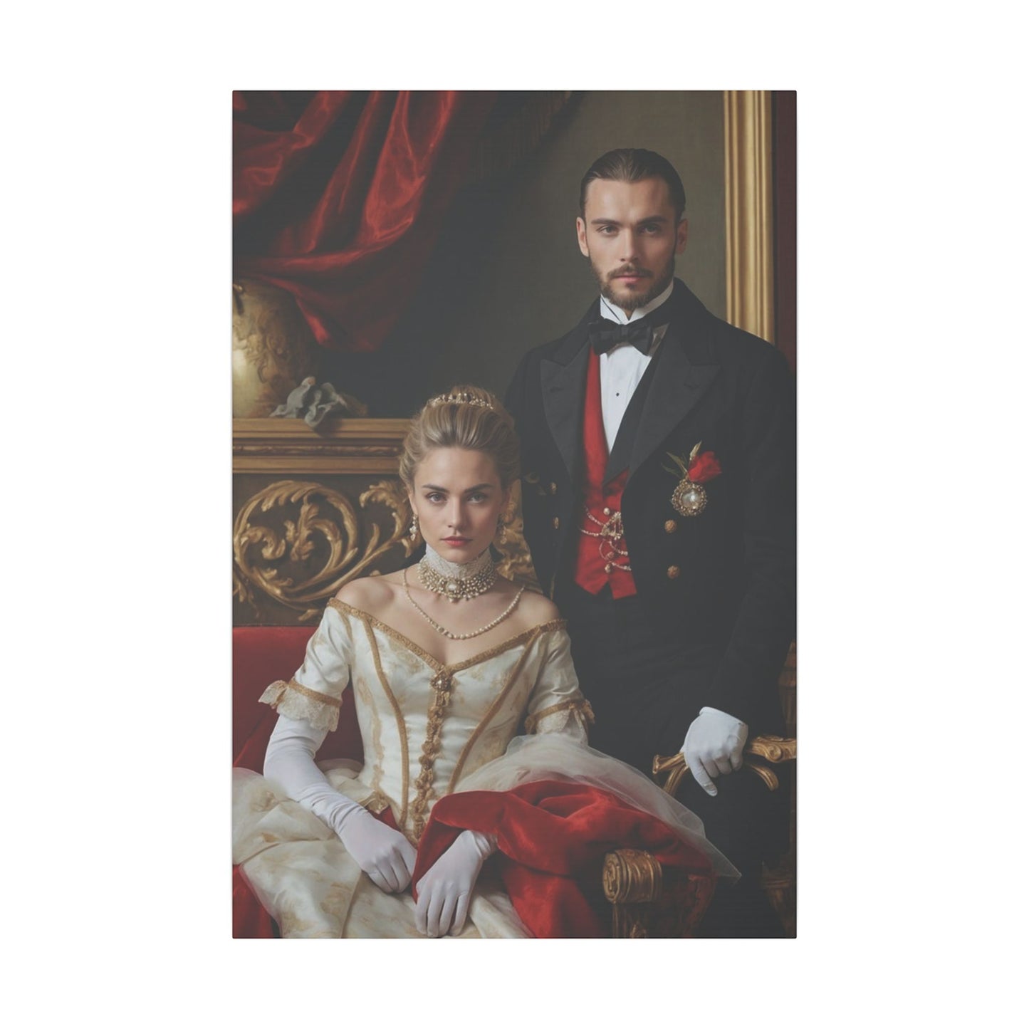 Regal Elegance | Custom Portrait with Your Photos