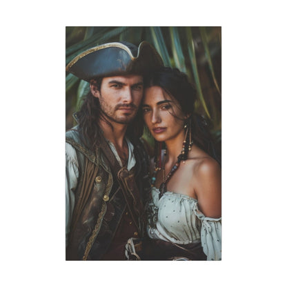 Tropical Pirates | Custom Portrait with Your Photos