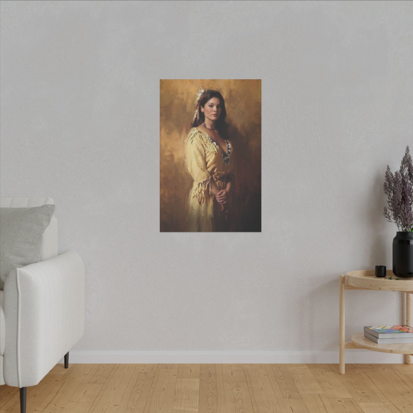 Native Elegance | Custom Portrait with Your Photos