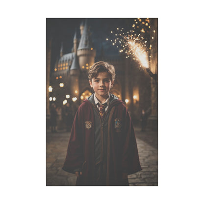 The Little Wizard | Custom Portrait with Your Photos