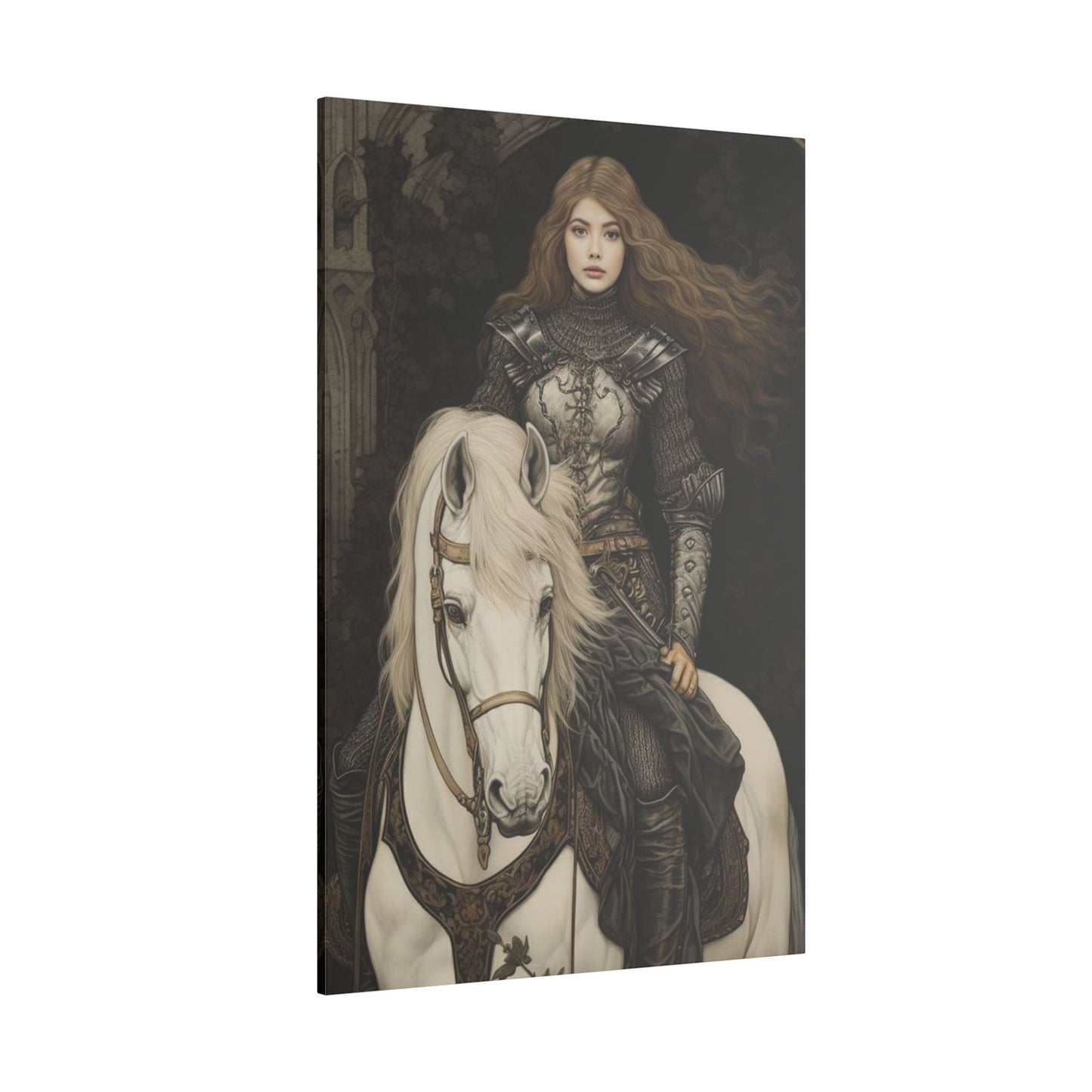 Majestic Warrior | Custom Portrait with Your Photos