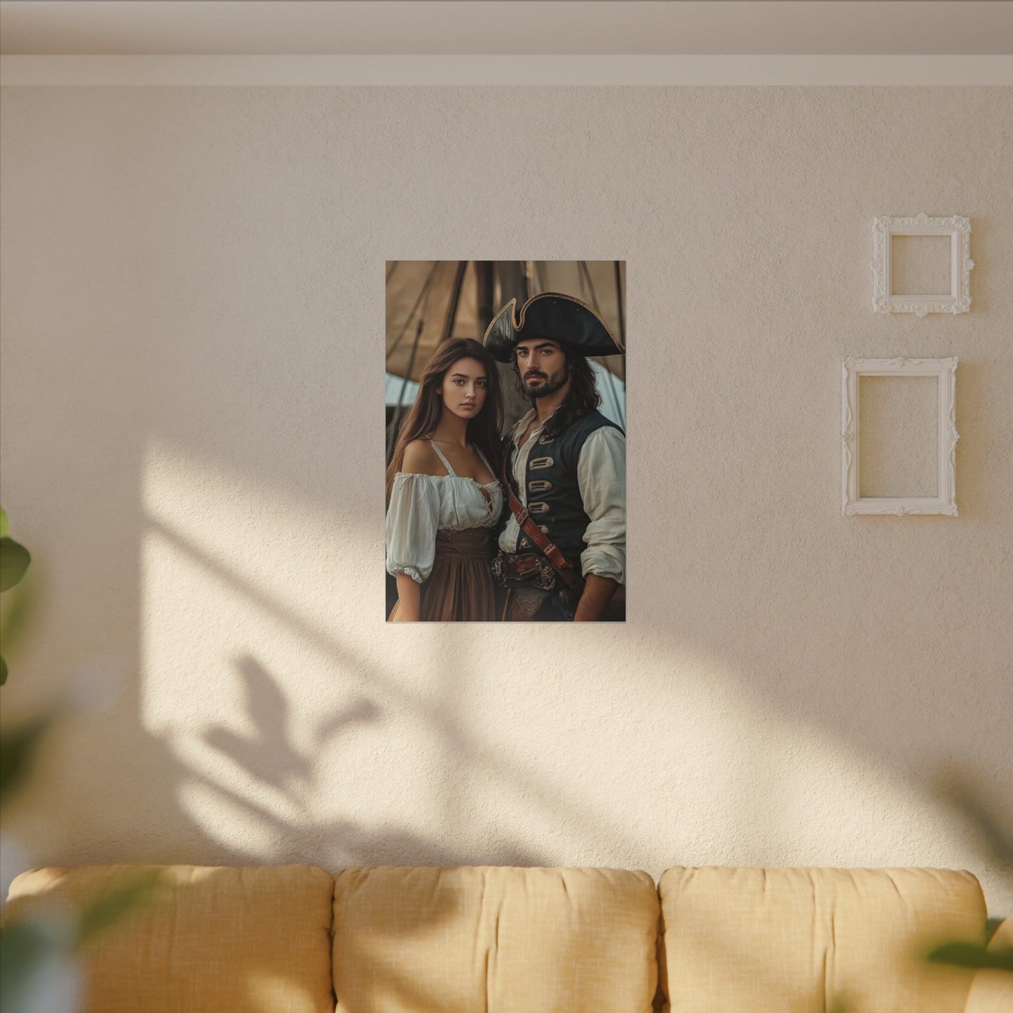 Romantic Voyage | Custom Portrait with Your Photos