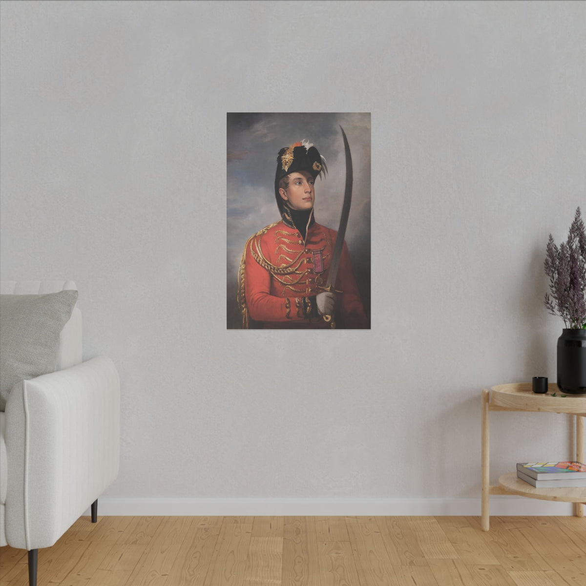 The Gallant Commander | Custom Portrait with Your Photos