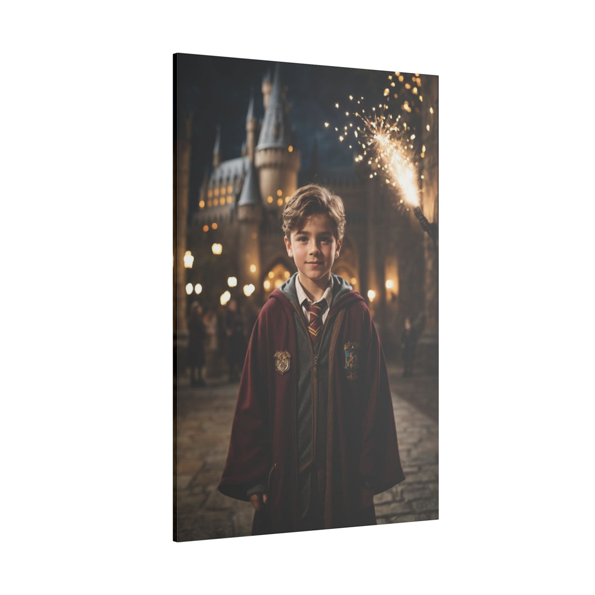 The Little Wizard | Custom Portrait with Your Photos