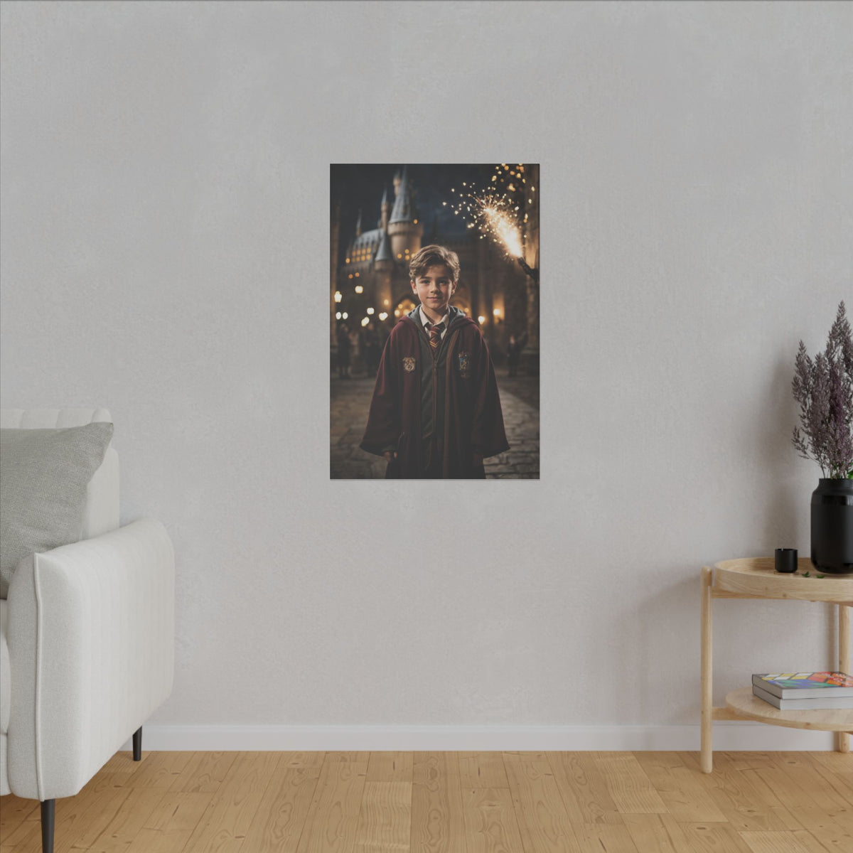The Little Wizard | Custom Portrait with Your Photos