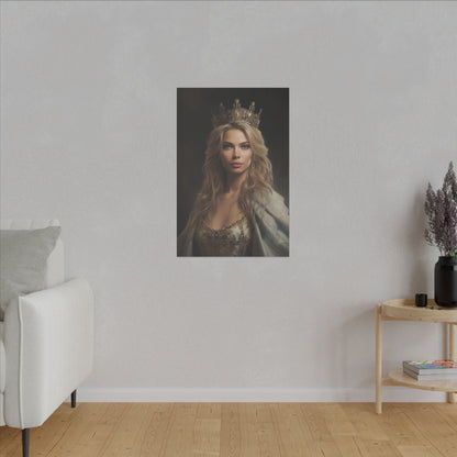 Majestic Queen Portrait | Custom Portrait with Your Photos