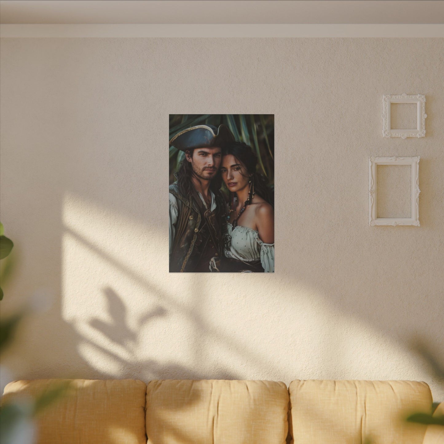 Tropical Pirates | Custom Portrait with Your Photos