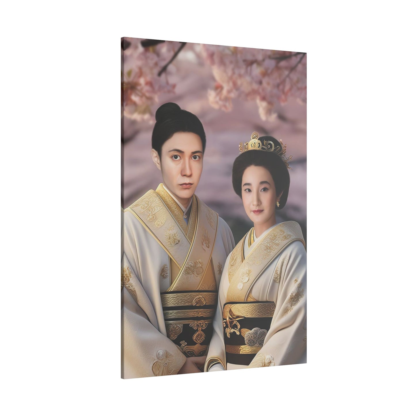 Imperial Elegance Japanese | Custom Portrait with Your Photos