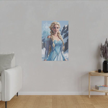 Ice Queen Majesty | Custom Portrait with Your Photos