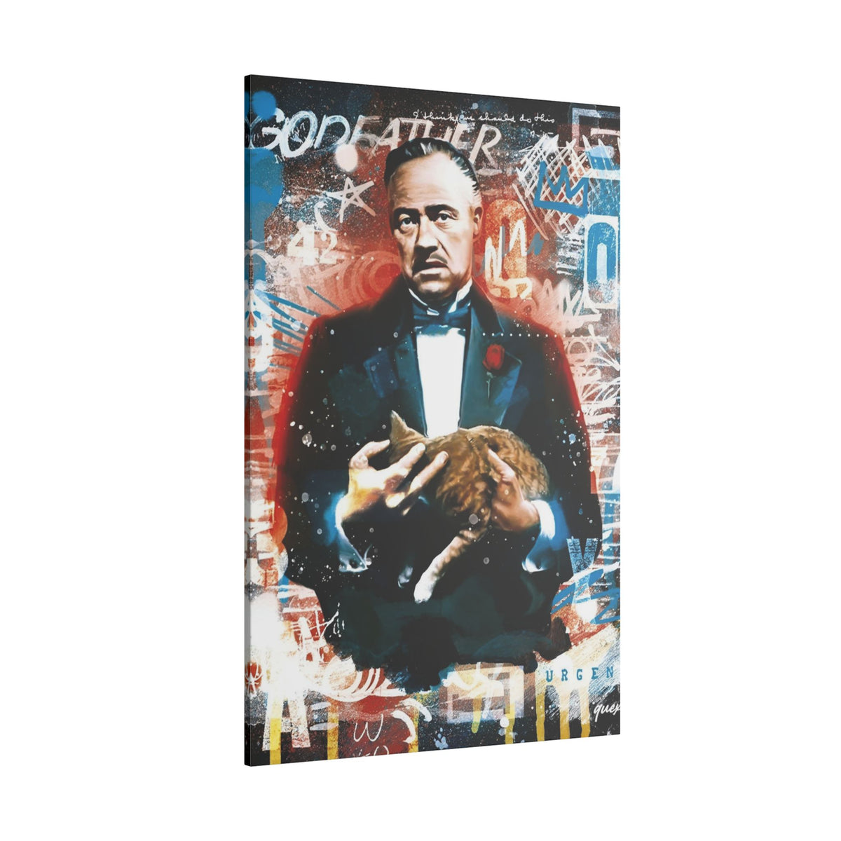 Mafia Boss Portrait | Custom Portrait with Your Photos