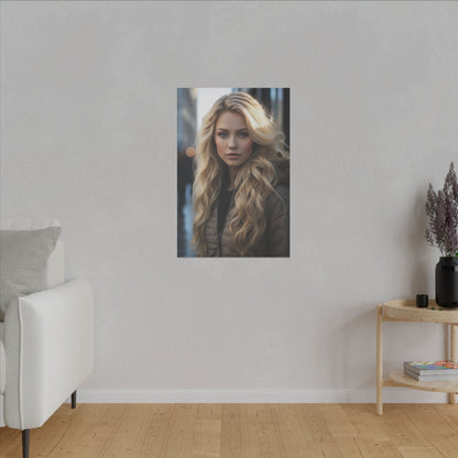 Winter Elegance | Custom Portrait with Your Photos