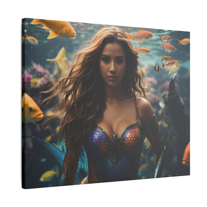 Aqua Majesty | Custom Portrait with Your Photos