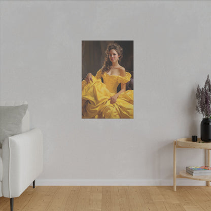Golden Elegance | Custom Portrait with Your Photos
