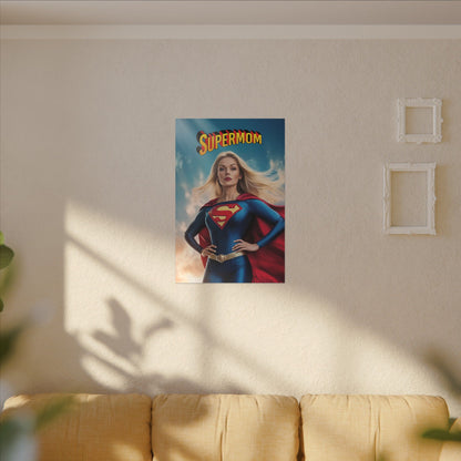 Super Mom Portrait | Personalized Gift with Your Photos