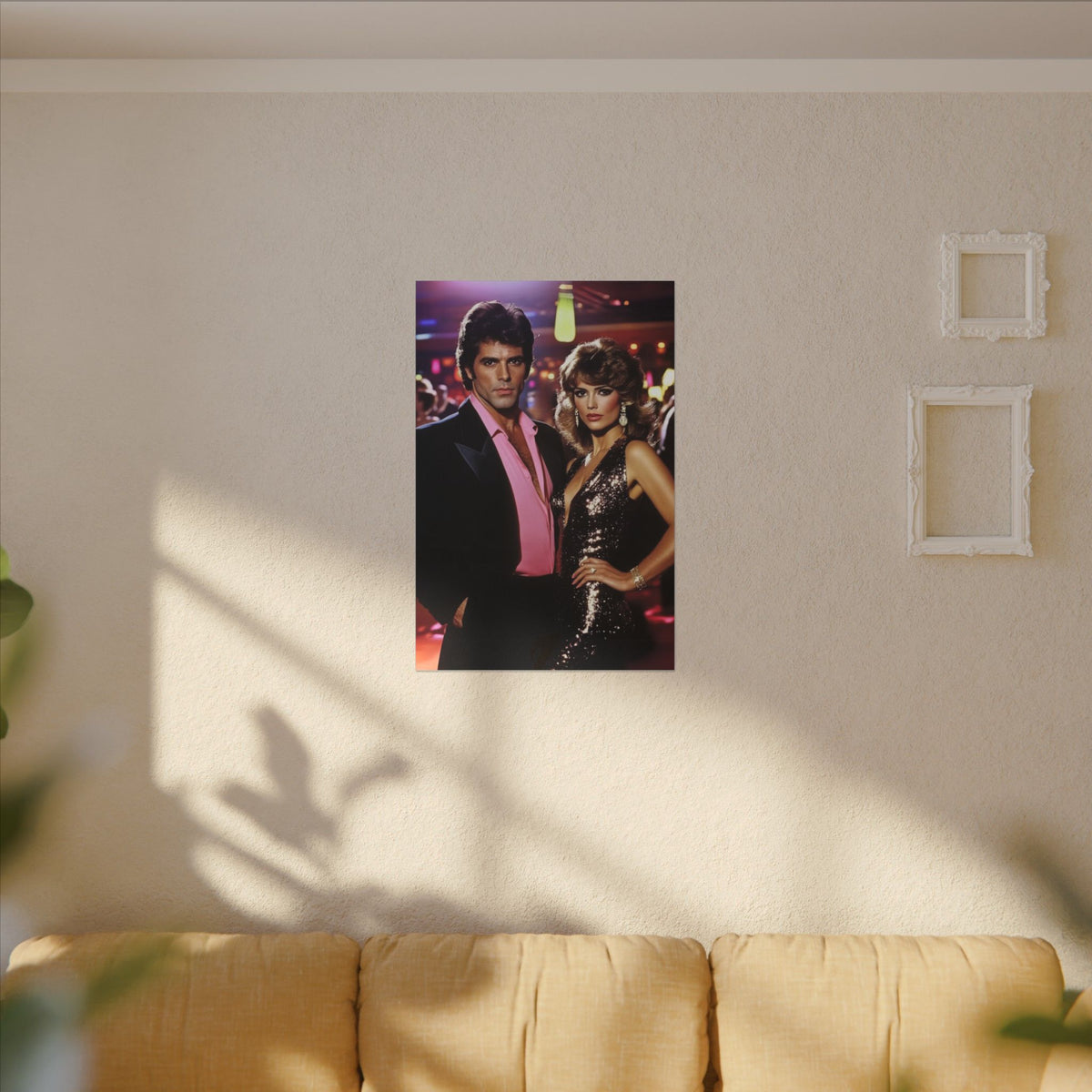 Glam Night Out Couple | Personalized Gift with Your Photos