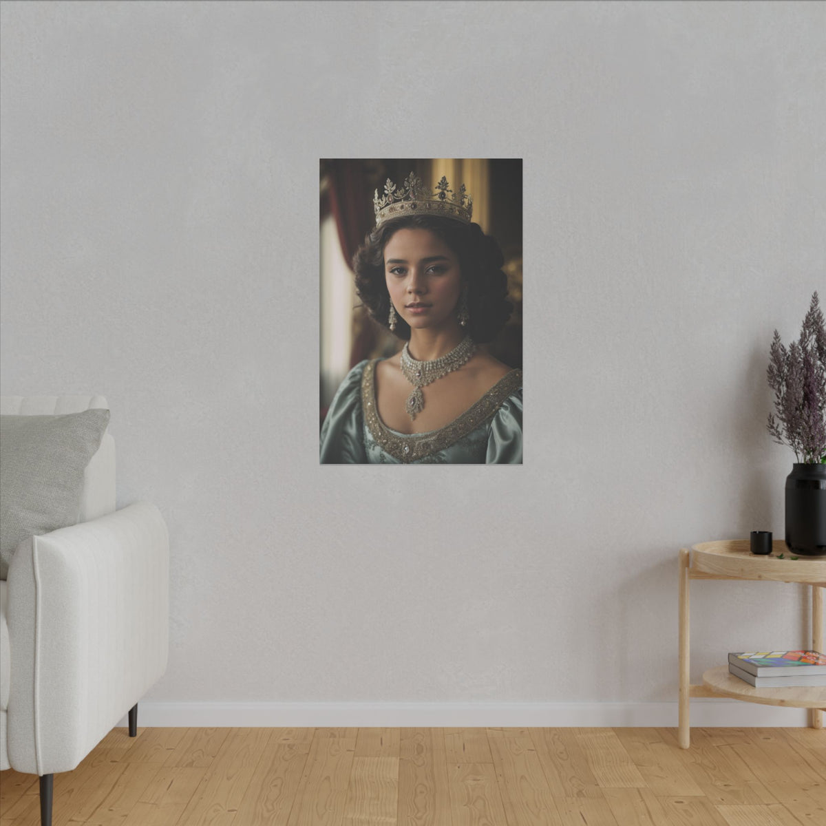The Regal Lady | Custom Portrait with Your Photos