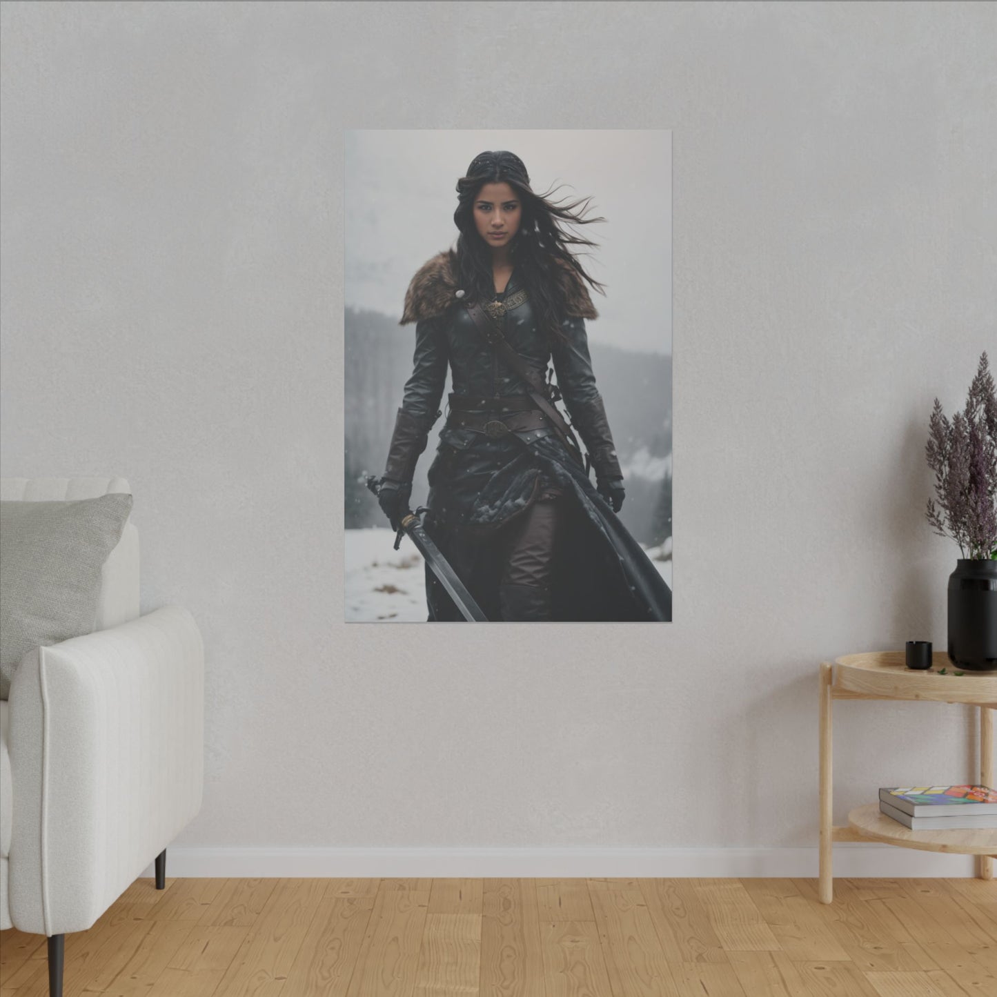 Winter Warrior | Custom Portrait with Your Photos