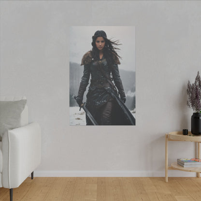 Winter Warrior | Custom Portrait with Your Photos