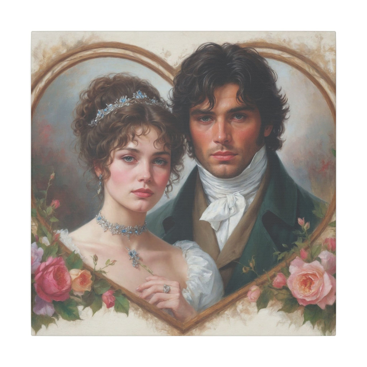 Regency Romance | Custom Portrait with Your Photos