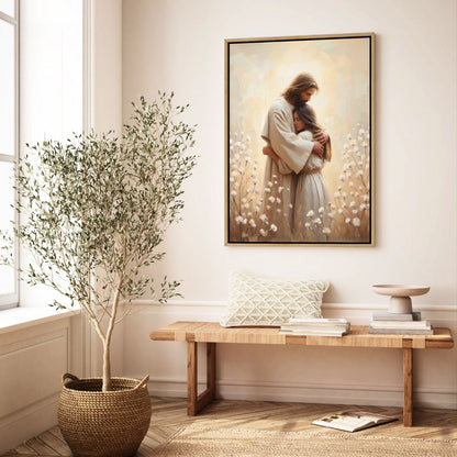Jesus Loves You Personalized Portrait
