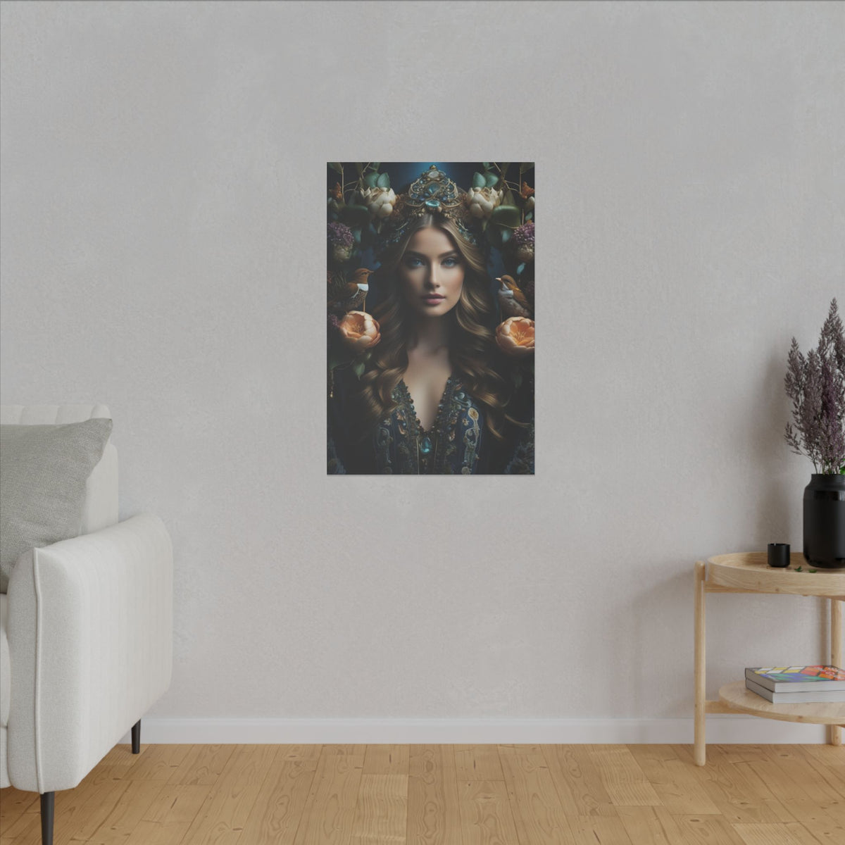 Royal Bloom Queen | Individuelles Portrait mit Ihren Fotos