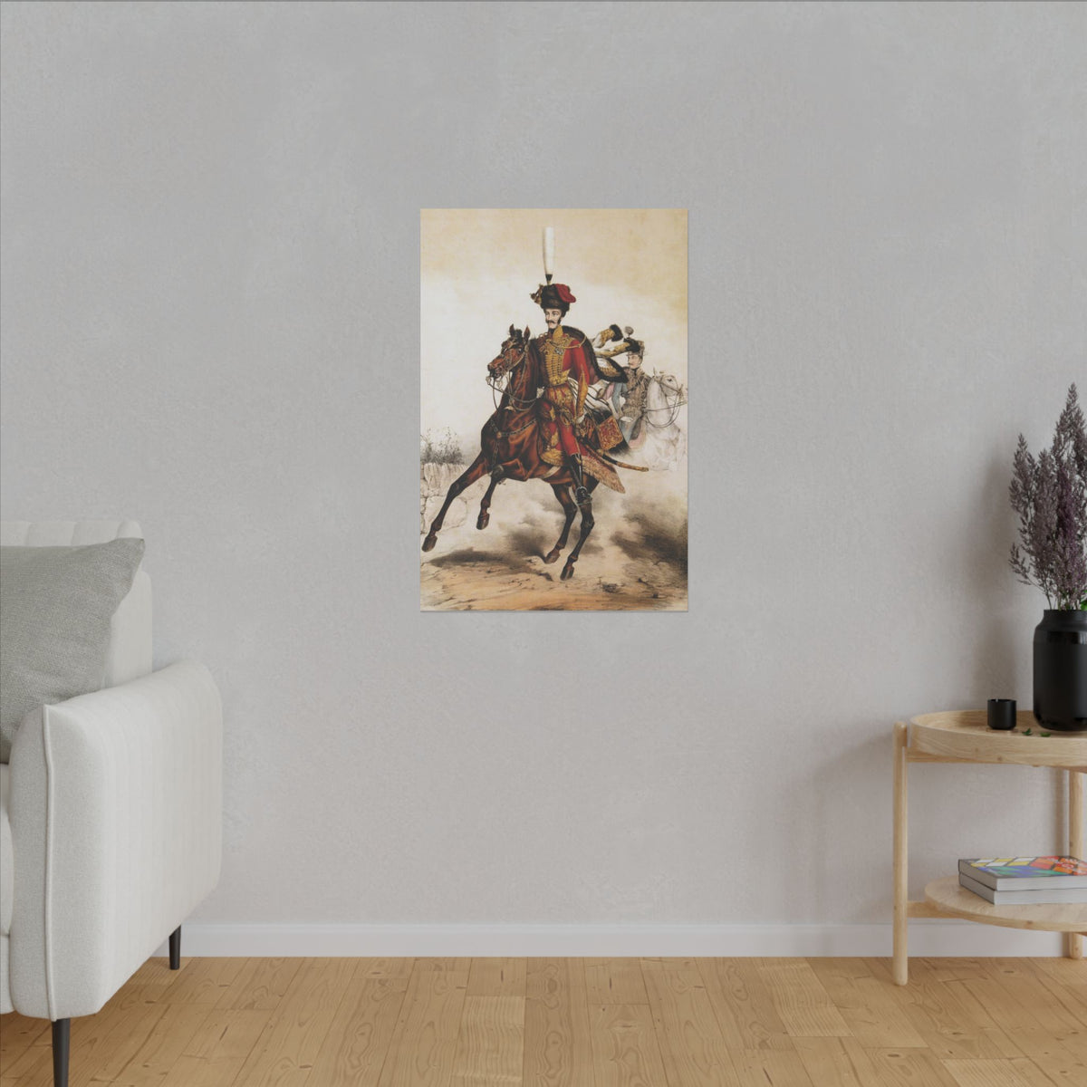Der tapfere Husar | Individuelles Portrait mit Ihren Fotos