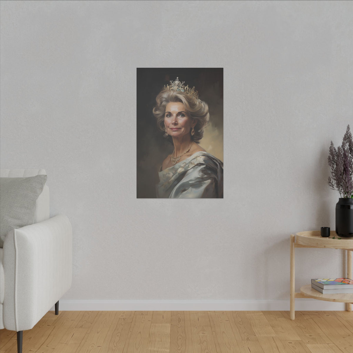 Regal Beauty | Custom Portrait with Your Photos