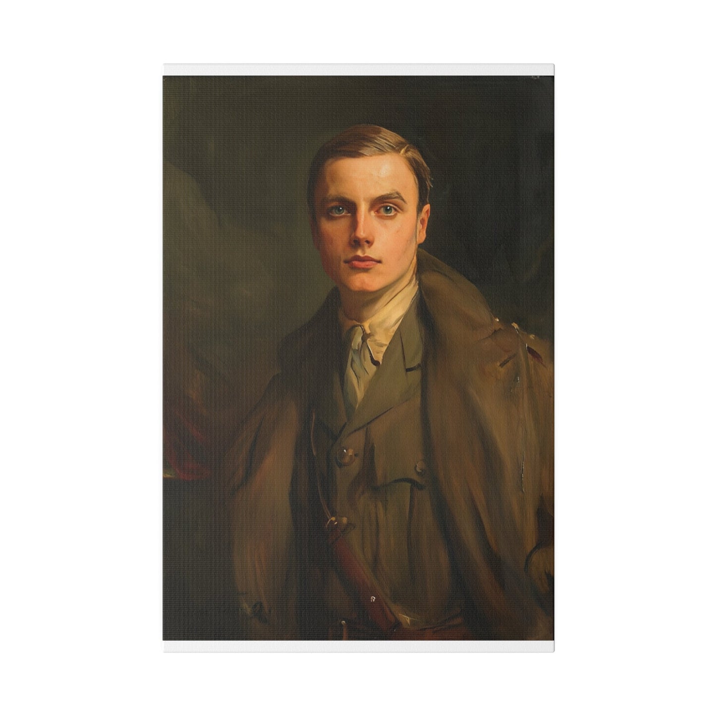 Vintage Officer | Custom Portrait with Your Photos