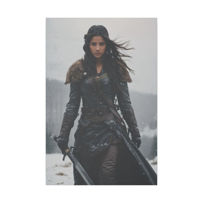 Winter Warrior | Custom Portrait with Your Photos