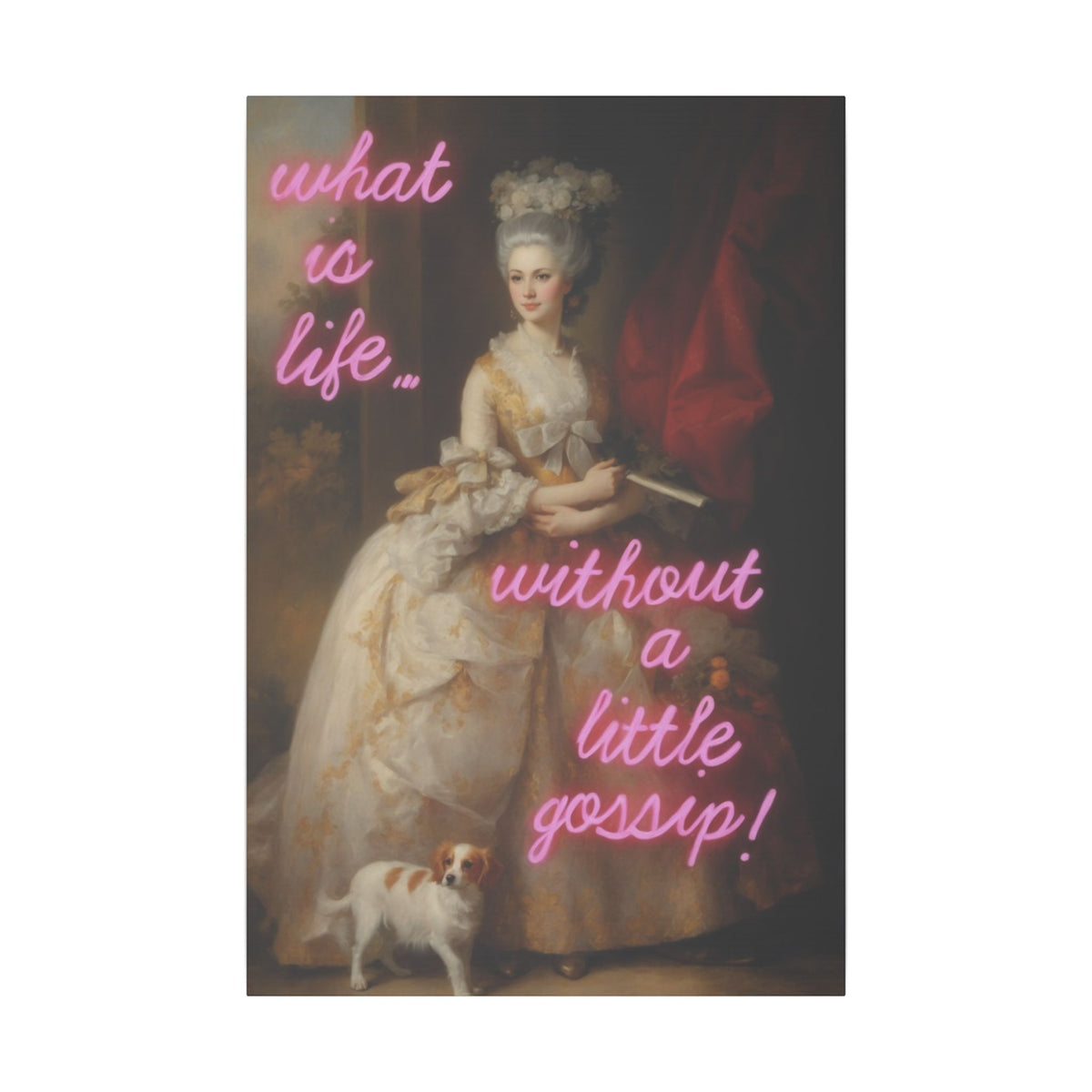 Royal Gossip | Custom Portrait with Your Photos