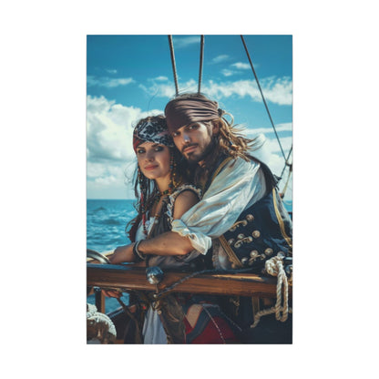 Pirate Partners | Custom Portrait with Your Photos