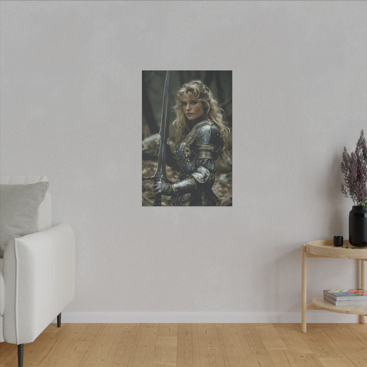 Fierce Warrior | Custom Portrait with Your Photos