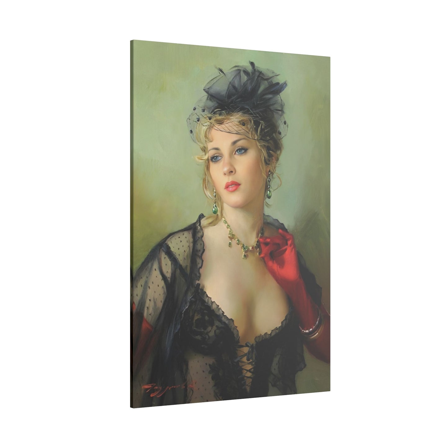 Elegant Woman | Custom Portrait with Your Photos