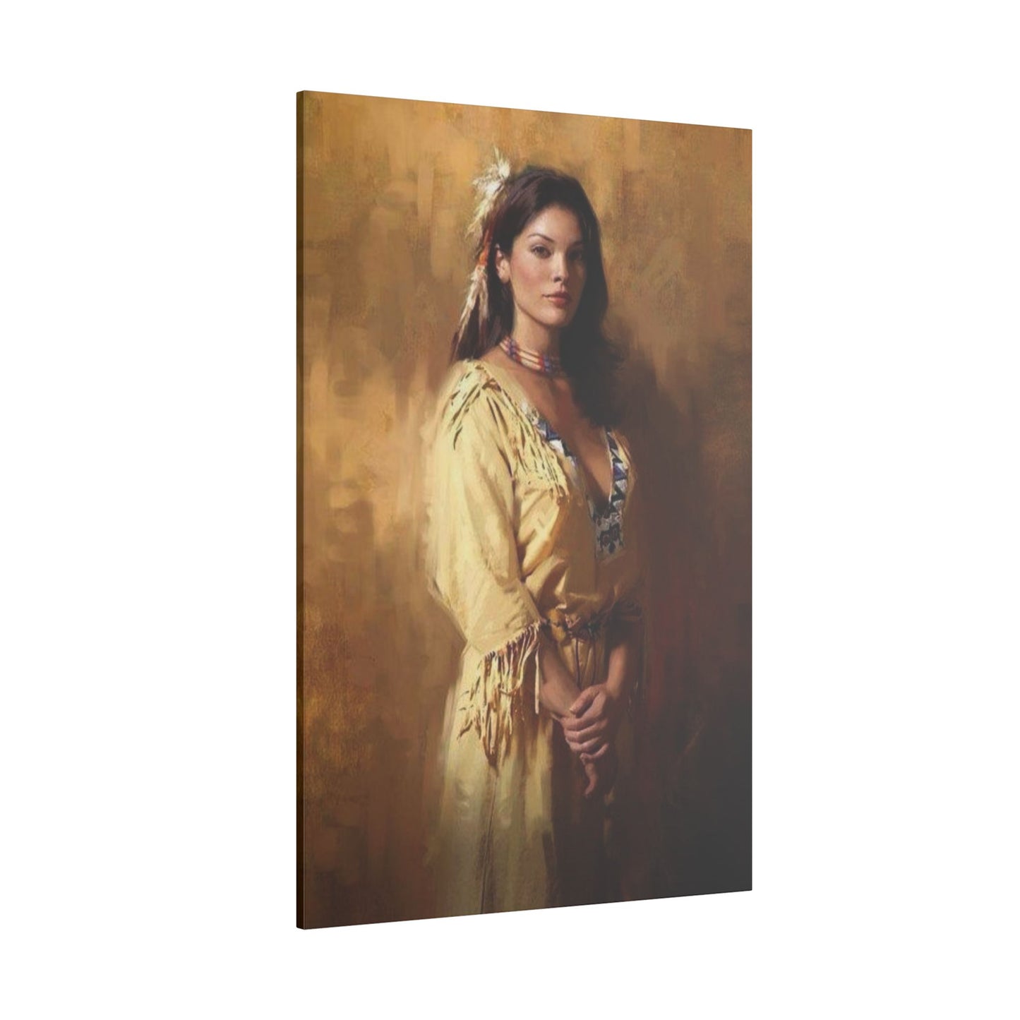 Native Elegance | Custom Portrait with Your Photos