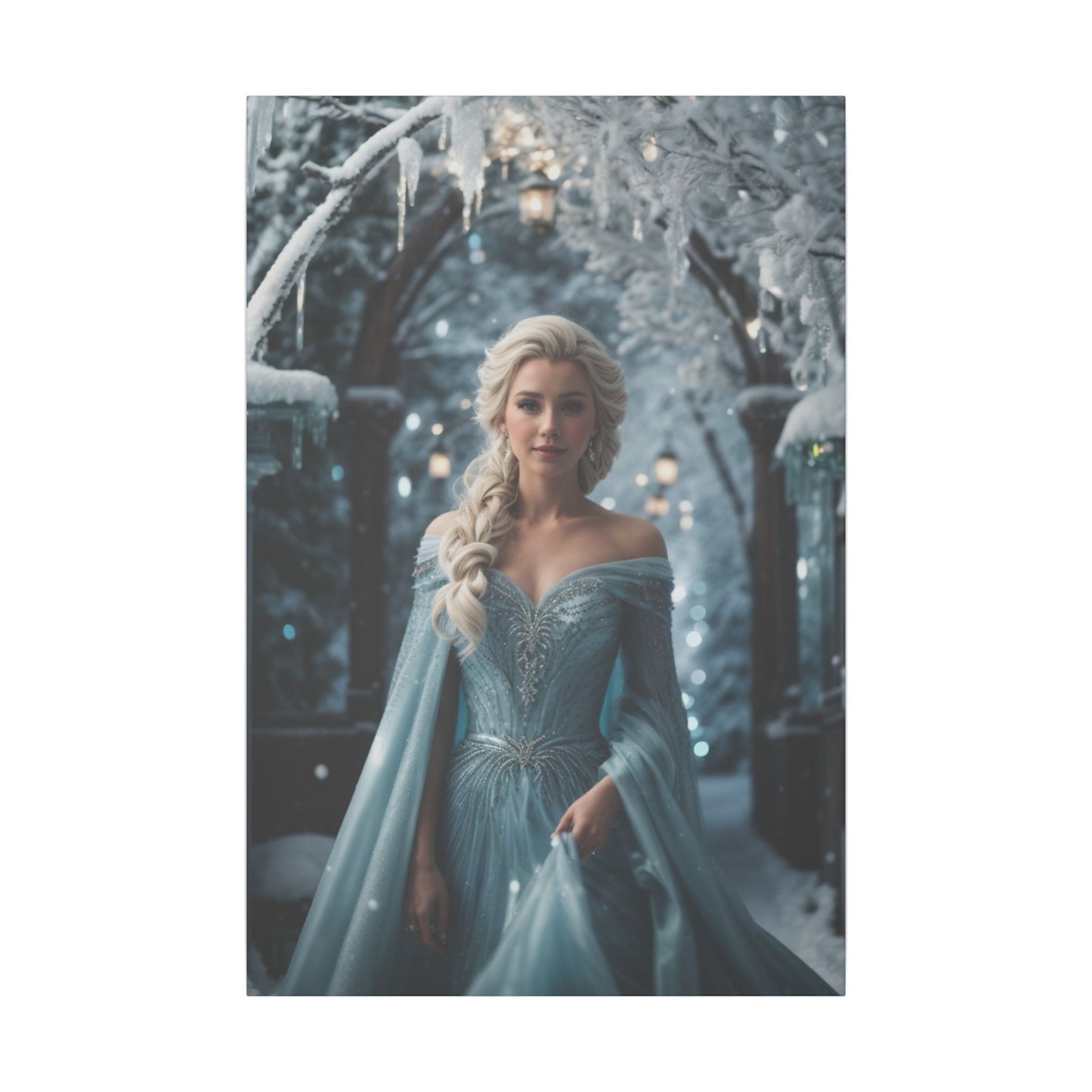 Frozen Majesty | Custom Portrait with Your Photos