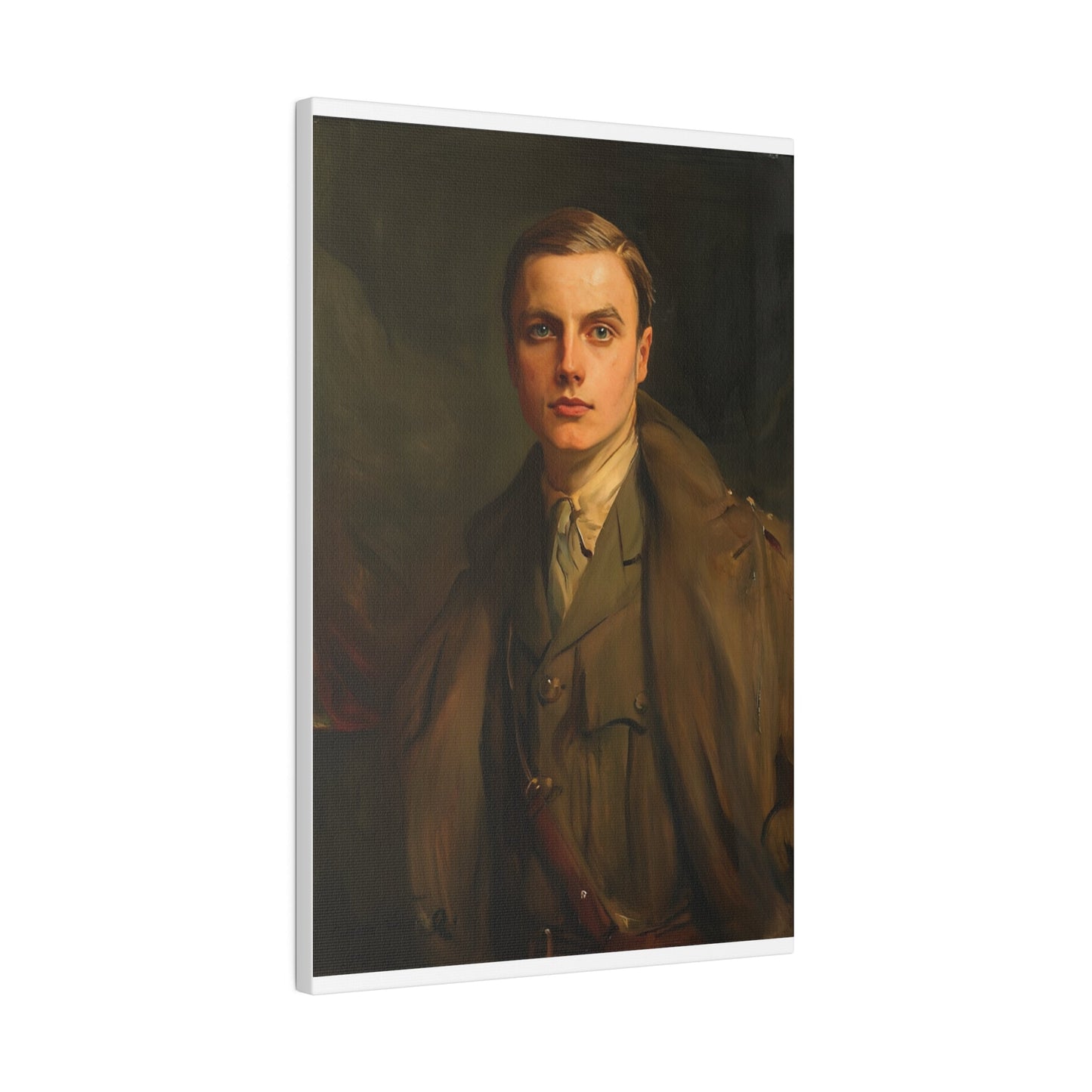 Vintage Officer | Custom Portrait with Your Photos