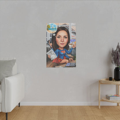 Comic Hero Caricature | Custom Portrait with Your Photos