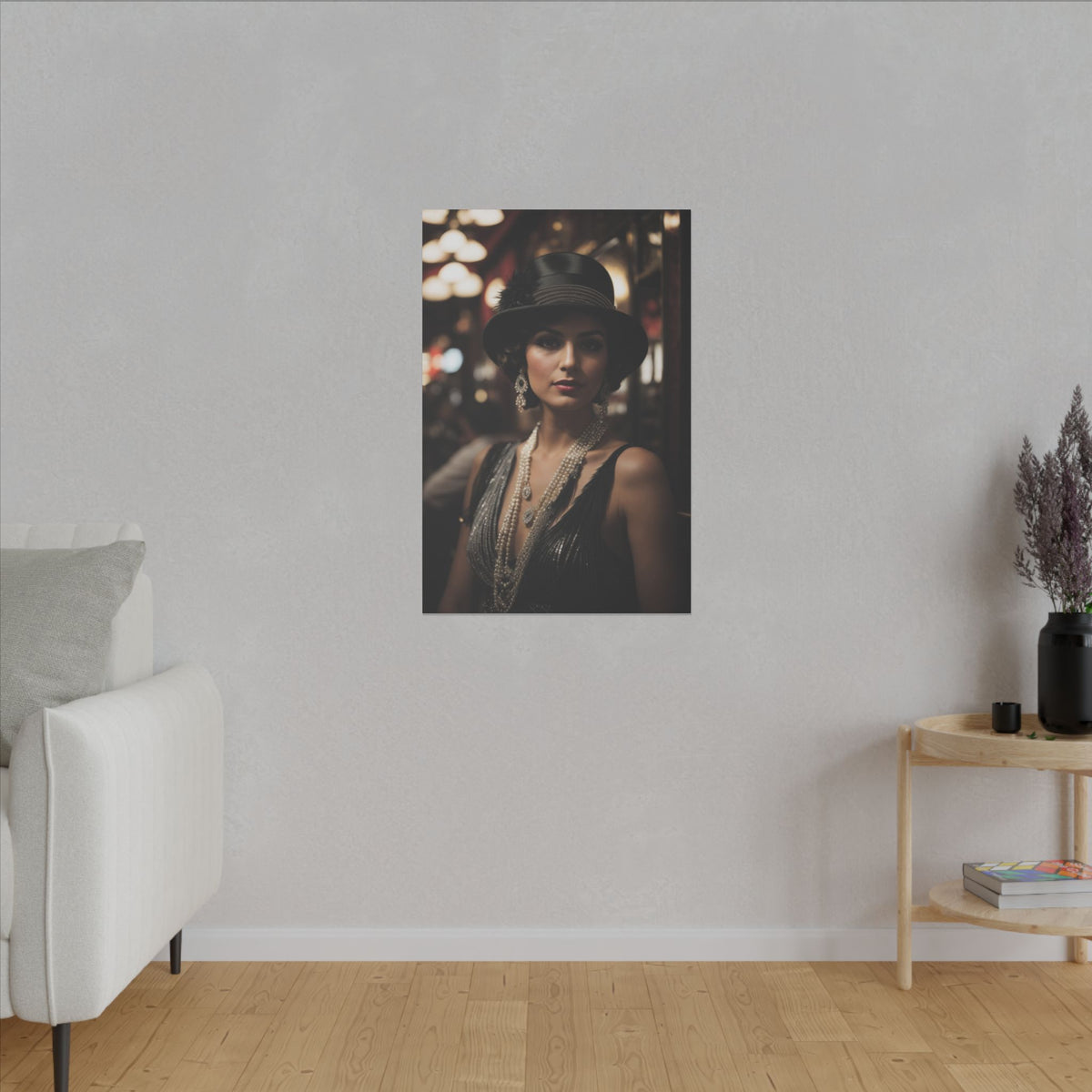 The Gatsby Lady | Custom Portrait with Your Photos