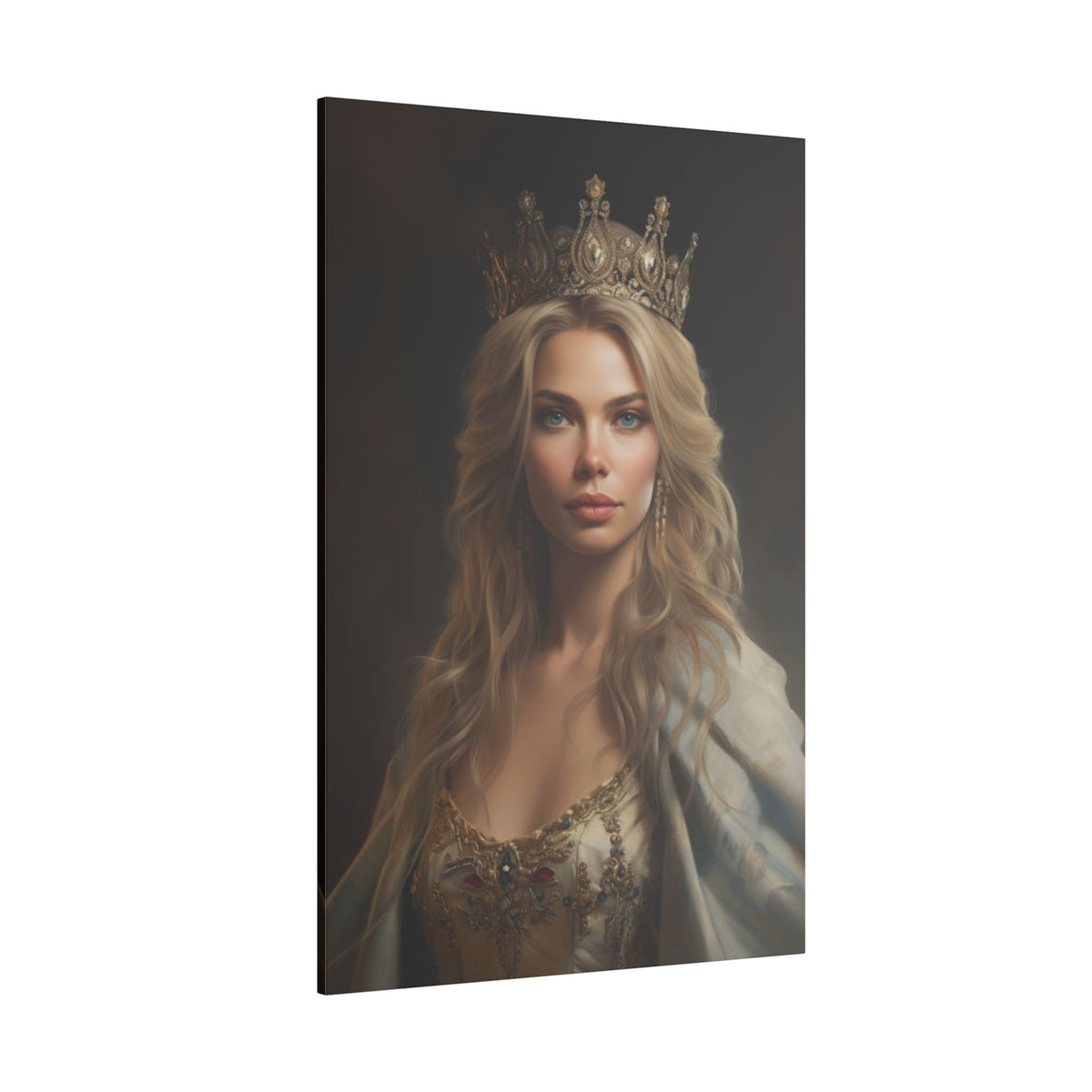 Majestic Queen Portrait | Custom Portrait with Your Photos