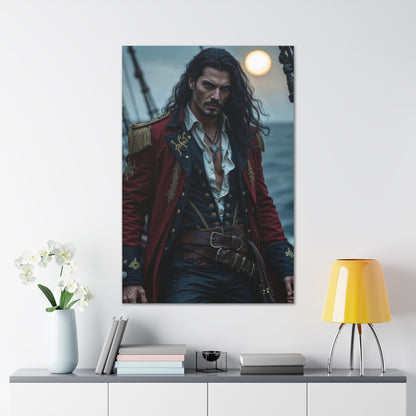 Vampire Pirate Captain | Custom Portrait with Your Photos