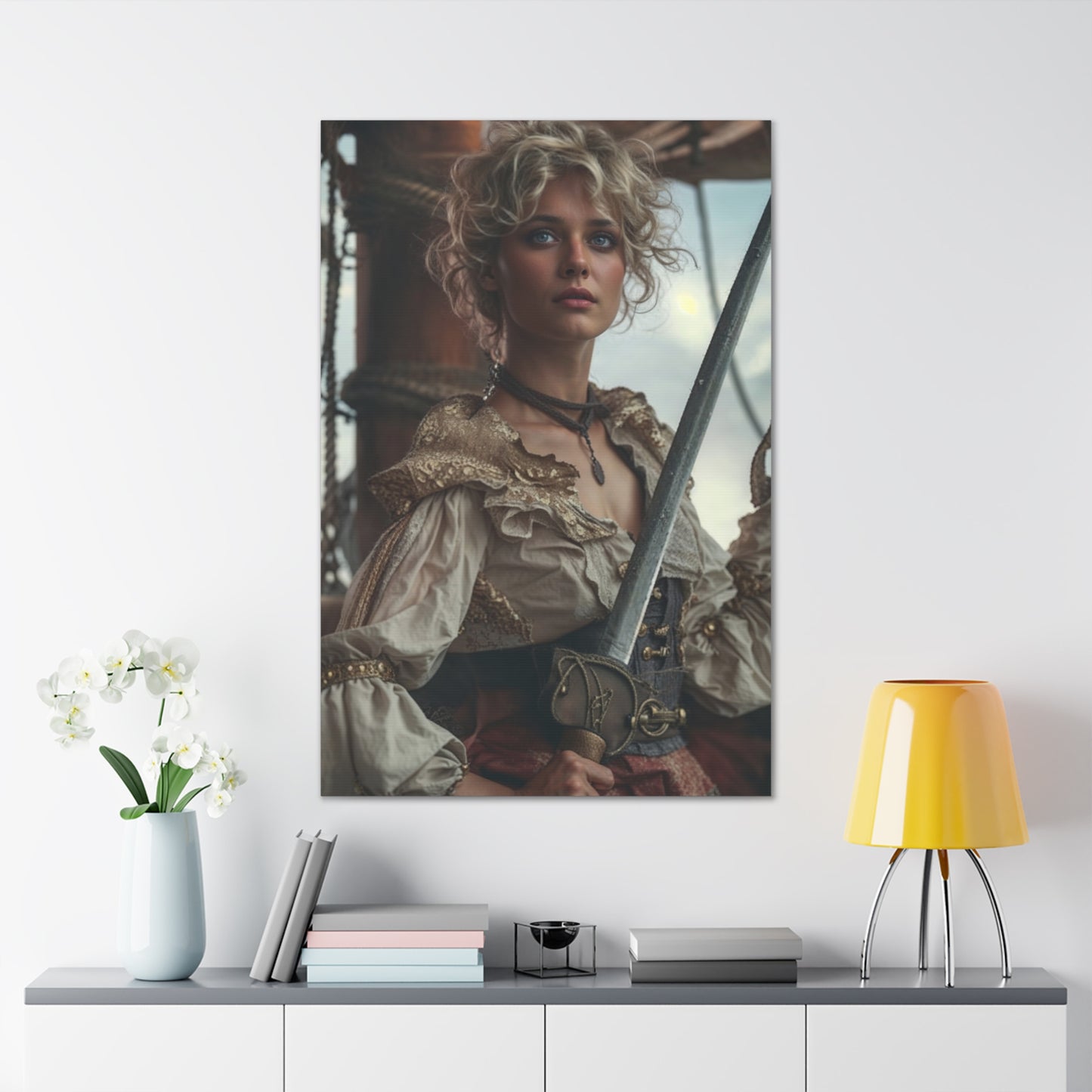 Golden Age Pirate | Custom Portrait with Your Photos