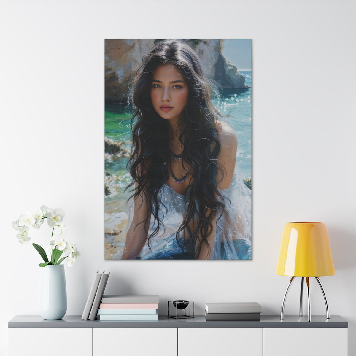 Mystic Mermaid Portrait | Custom Portrait with Your Photos